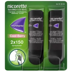 Nicorette quickmist coolberry mundspray