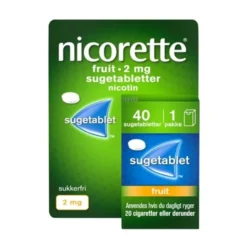 Nicorette sugetabletter fruit
