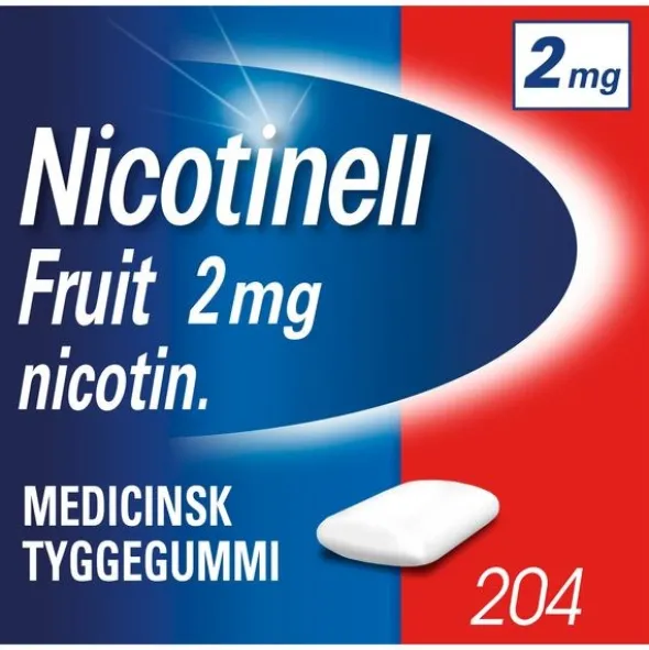 Nicotinell tyggegummi fruit