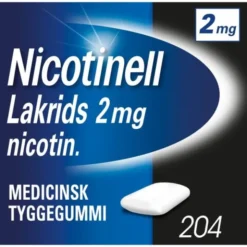 Nicotinell tyggegummi lakrids