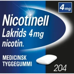 Nicotinell tyggegummi lakrids