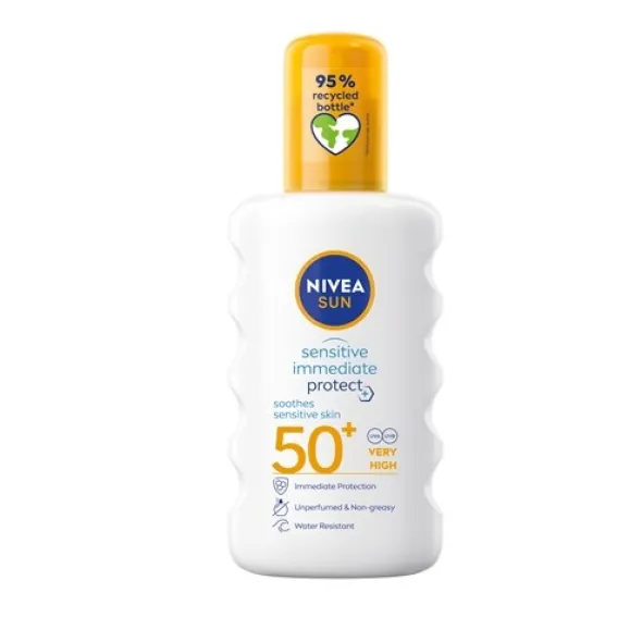 NIVEA Sun sensitive immediate protect+ spray SPF50+