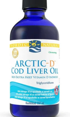 Nordic Naturals arctic-D cod liver oil lemon