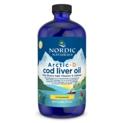 Nordic Naturals arctic-D cod liver oil lemon