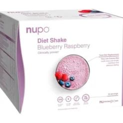 Nupo Diet shake blueberry raspberry