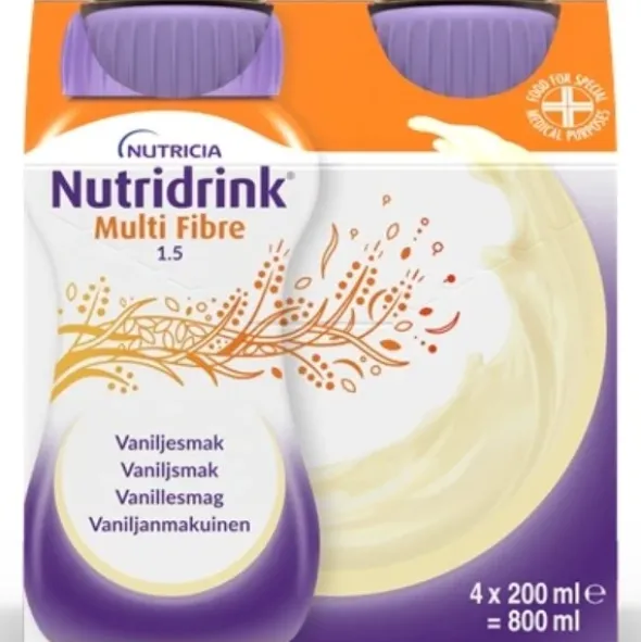 Nutridrink Multi Fibre vanilje