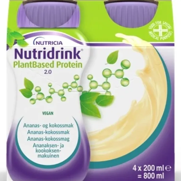 Nutridrink PlantBased Protein 2.0 ananas-kokos