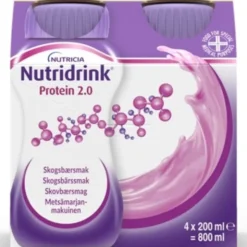 Nutridrink Protein 2.0 kcal skovbær
