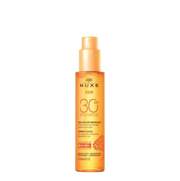 Nuxe Sun tanning oil face & body spf 30
