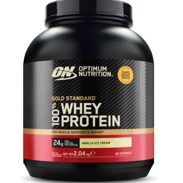 Optimum Nutrition gold standard 100% whey protein vanilla ice cream