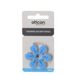 Oticon høreapparat batterier 675