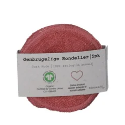 Pargaard genbrugelige rondeller dark nude