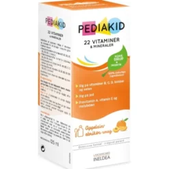 Pediakid 22 vitaminer & mineraler sirup