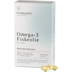 Porsano omega-3 fiskeolie
