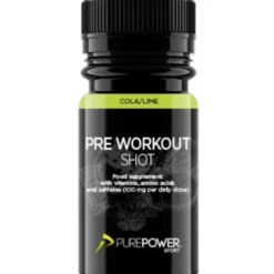 Pure Power pre workout shot cola lime