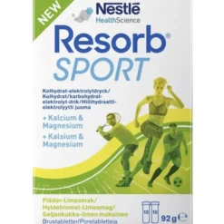 Resorb Sport hyldeblomst-lime