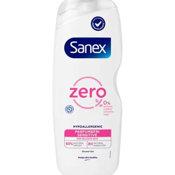 Sanex zero% shower gel