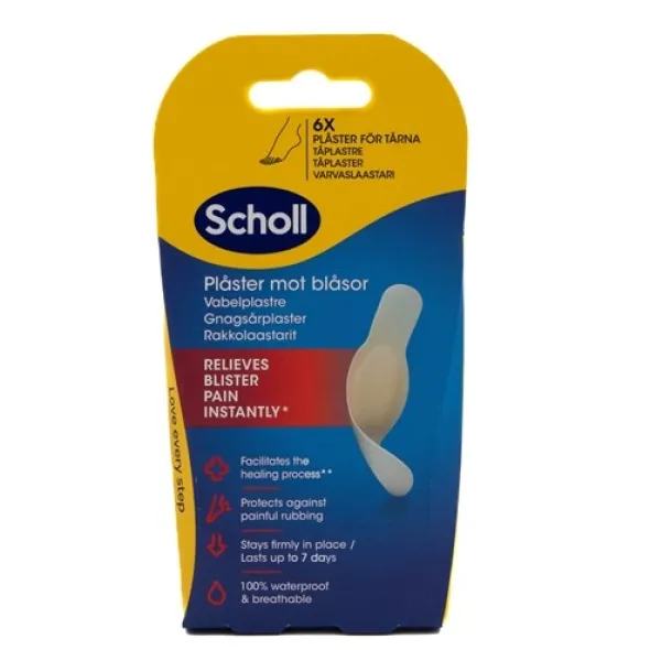 Scholl vabel plaster tå