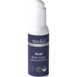 Sinful Pleasure anal vandbaseret glidecreme