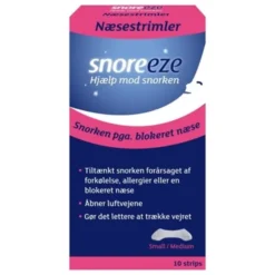 Snoreeze næsestrimler str. S/M
