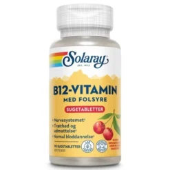 Solaray B12 med folinsyre