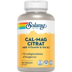 Solaray cal-mag citrat + d + k2