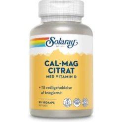 Solaray cal-mag citrat + d-vitamin