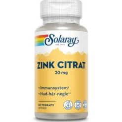 Solaray zink citrat