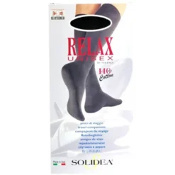Solidea relax unisex cotton 140d sort s