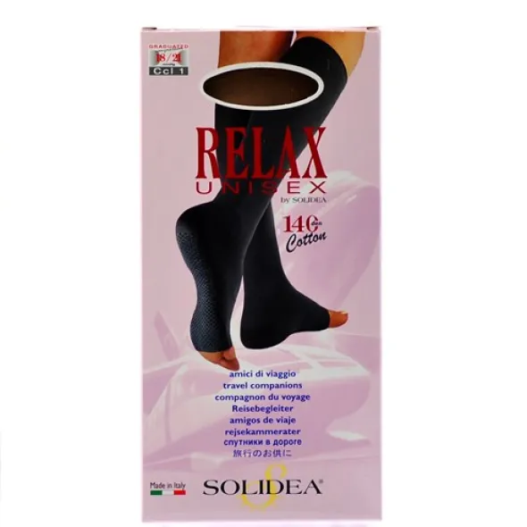 Solidea relax unisex 140d åben tå