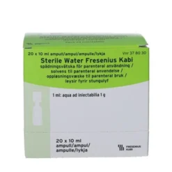 Sterile water solv