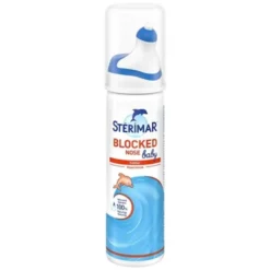 Sterimar blocked nose baby