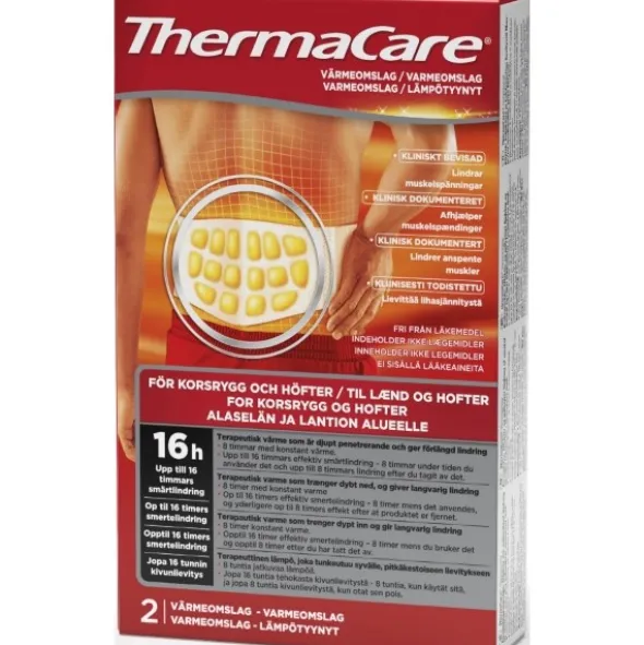Thermacare varmeomslag til lænd & hofte