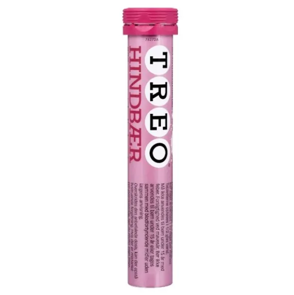 Treo hindbær brusetabletter