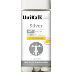 UniKalk Silver tyggetabletter