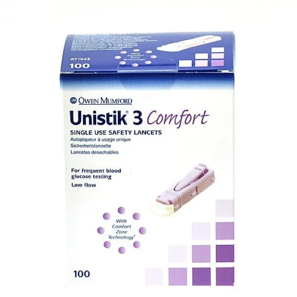 Unistik 3 comfort lancetter