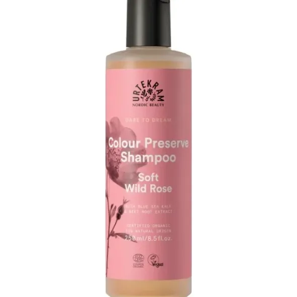 Urtekram Soft Wild Rose colour preserve shampoo