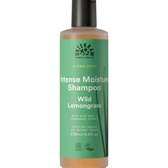 Urtekram Wild Lemongrass intense moisture shampoo