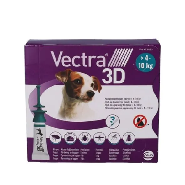 Vectra 3D hund 4 - 10 kg