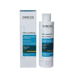 Vichy Dercos ultra soothing shampoo tørt hår