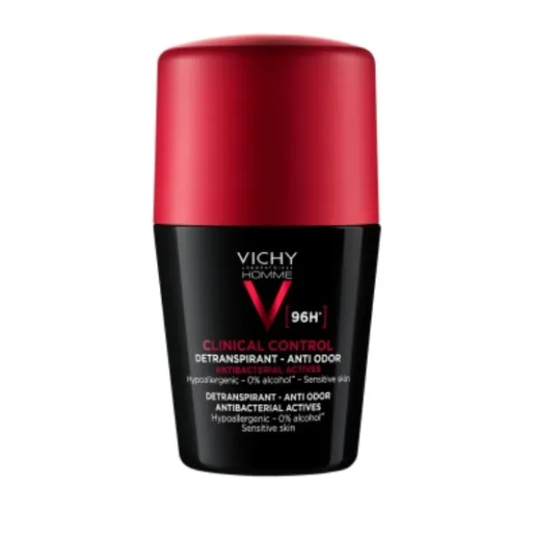 Vichy Homme deo roll-on clinical control 96HR