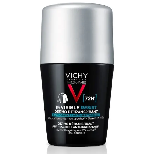 Vichy Homme Invisible Resist 72H deo roll-on
