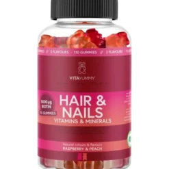 VitaYummy hair & nails mix raspberry & peach