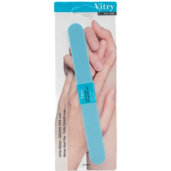 Vitry mylar neglefil 240 blå