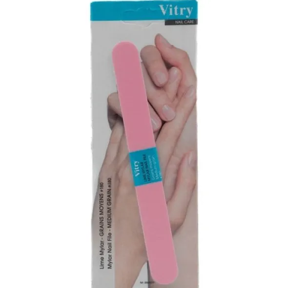 Vitry mylar neglefil 180 pink