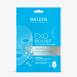 Weleda Exo boost hydrobounce sheet mask