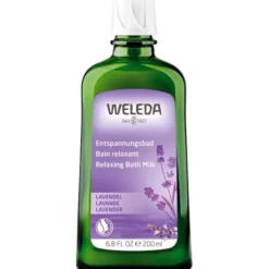 Weleda lavender relaxing bath milk
