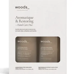 Woods Copenhagen aromatique & restoring hand care duo gaveæske