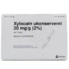 Xylocain Gel ukonserveret