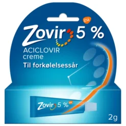 Zovir forkølelsessår creme (tube)